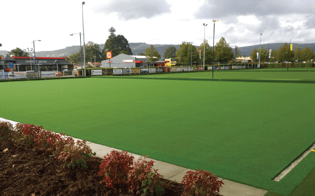 bowling green after installation 