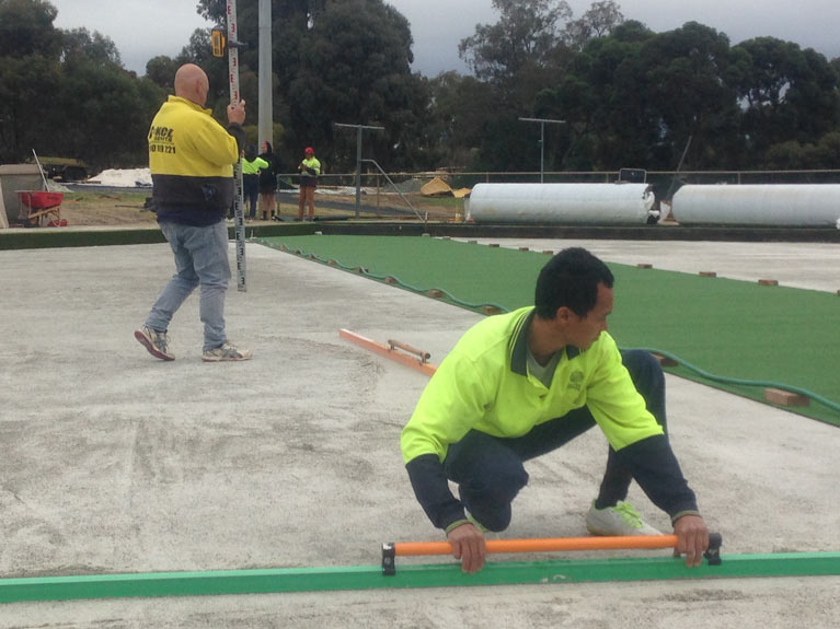 bowling green in construction 