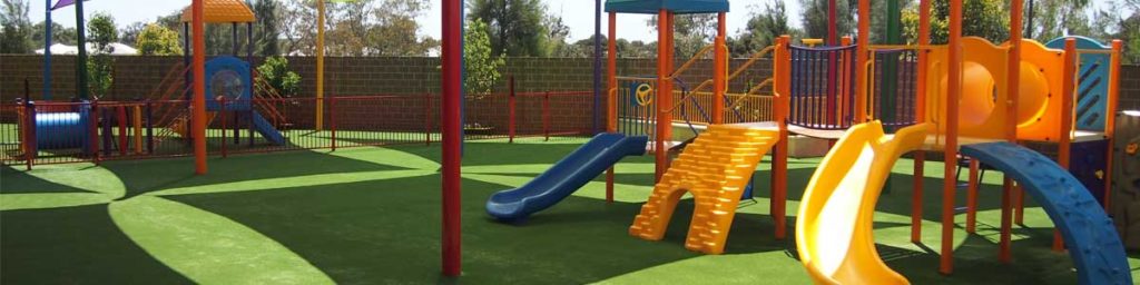 Synthetic Grass in Playground in Perth