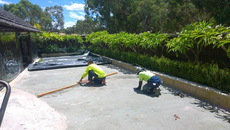 Installation of Synthetic Grass - DIY