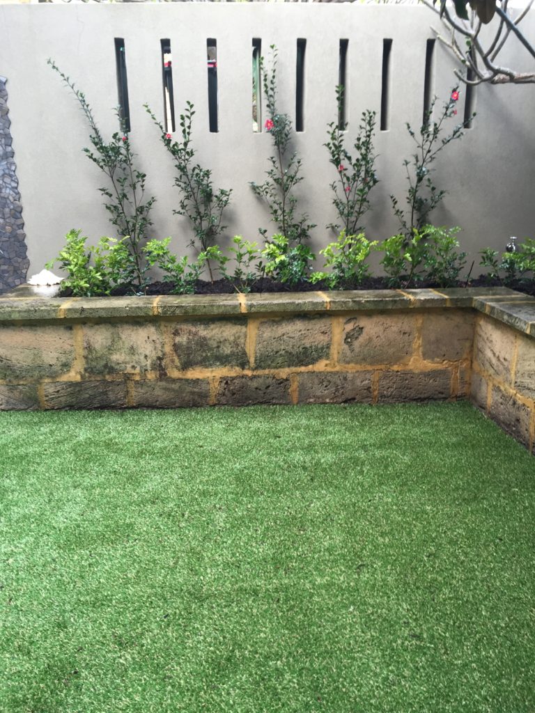 Artificial Grass Installation Example - Green Planet Grass