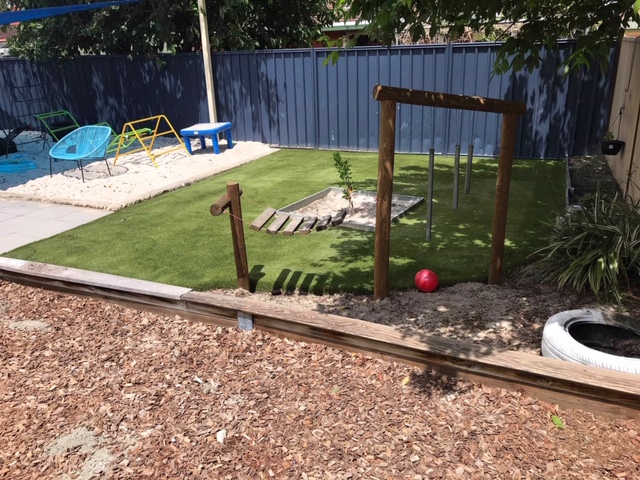 Synthetic Grass & Softfall Rubber For Childcare Centres - Green Planet Grass