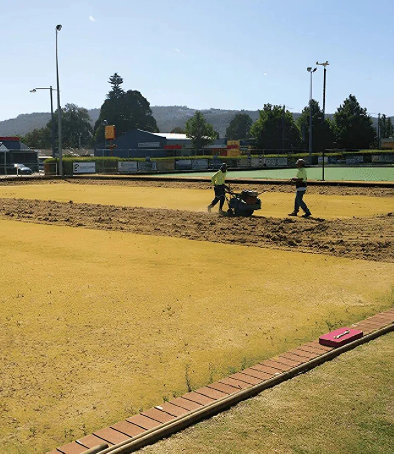 Bowling Green Before | Green Planet Grass