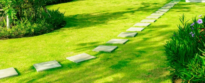 Artificial grass verge installation in Perth