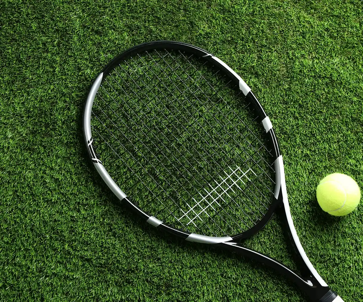 Synthetic tennis court installation in Perth